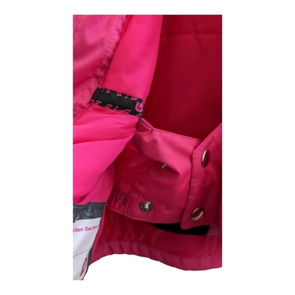 Burton Pink Girls Charm Snowboard Jacket,size XL, Like new condition - Picture 10 of 10